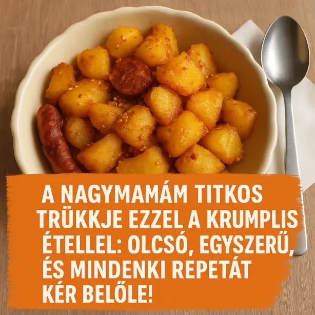 A Nagymamam Titkos Trukkje Ezzel A Krumplis Etellel Olcso Egyszeru Es Mindenki Repetat Ker Belole