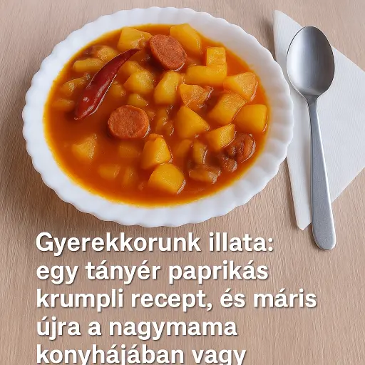 🥔 Paprikás krumpli „Nagyi titkával”